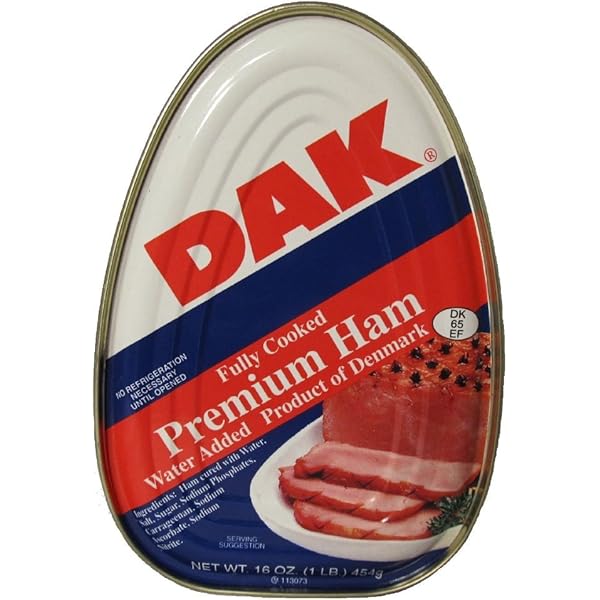 Amazon.com: Dak, Premium Ham, 16oz Can (Pack of 3) : Grocery