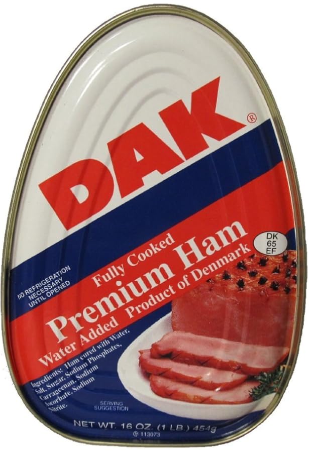 Amazon.com : DAK Premium Ham, Fully Cooked, 16 oz. : Celebrity Ham