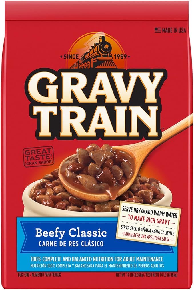 butchers dog food in gravy