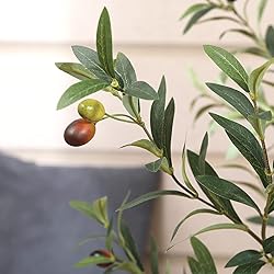 SOGUYI Artificial Olive Tree, 6FT Tall Faux Silk