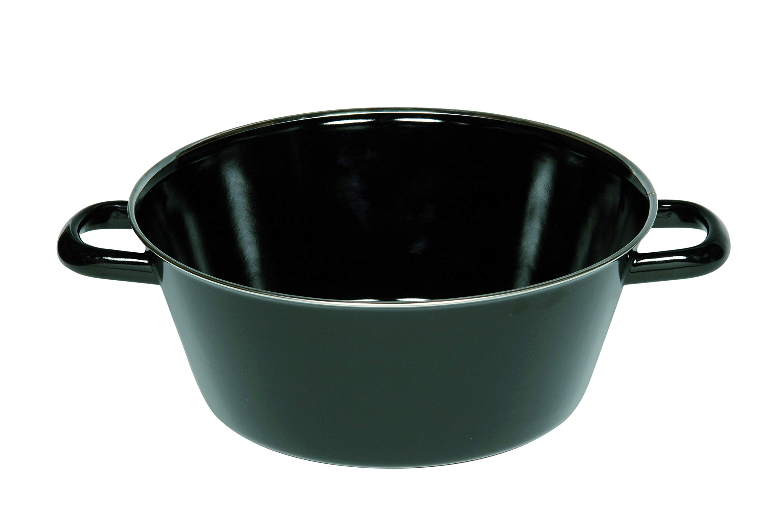 Riess Classic-Black Lard Pan, Diameter- 26 cm Black