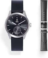 Withings ScanWatch 2 Bundle Leather Band ECG Sleep 35 Day Battery Black 42mm
