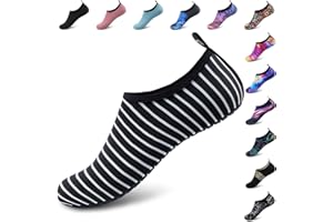 Deevike Water Shoes for Women Men Barefoot Quick-Dry Aqua Socks Slip-on for Beach Swim Surf Yoga Exercise