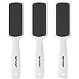 Topmeet Foot File for Dead Skin - Dual Sided Foot Rasp Callus Removers, Professional Pedicure Tool for Soft, Smooth Feet (White)