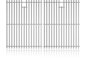 DPZM 15 Inch Stainless Steel Grill Cooking Grid Grate for Weber Old Spirit 200 Series, Spirit E/S 200 & 210 with Side Control Panel, Spirit 500, Genesis Silver A, for Weber 7522 7523 7521 65904 65905