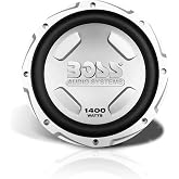 BOSS Audio Systems CX122 Chaos Exxtreme Series 12 Inch Car Subwoofer - 1400 Watts Max, Single 4 Ohm Voice Coil, Hook Up to Amp