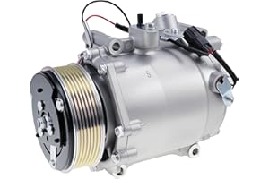 LEVANLIGHT Air Conditioning Compressor Compatible with 2007-2014 CR-V / 2012-2015 Civic, for 2007-2012 RDX 2.3L, A/C with Clu
