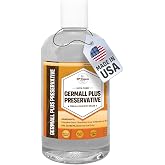GERMALL Plus Preservative Liquid (2 oz) Paraben-Free; Formaldehyde-Free; Water &amp; Oil Soluble | Suitable for Soap Making, Lotions, Conditioners, Creams | Keeps Products Fresh &amp; Safe | 2 Ounces