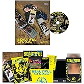 KATSEYE BEAUTIFUL CHAOS CHAOTIC Ver. Photobook + Photocard + Folded Poster + Postcard + Sticker Pack Mini Zine