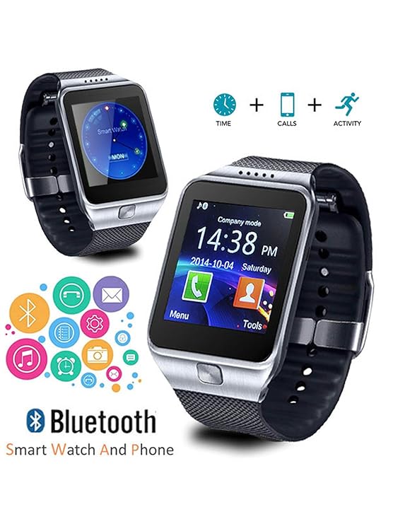 Indigi® GSM Unlocked Smartwatch sincronización Bluetooth [muñeca ...