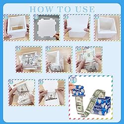 Blue Balloon Themed Party Decor - Surprise Cash