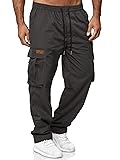 HOTake Men's Cargo Baggy Jogger Tactical Sweatpants