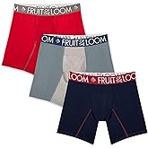 Fruit of the Loom mens Performance Cooling Boxer Briefs