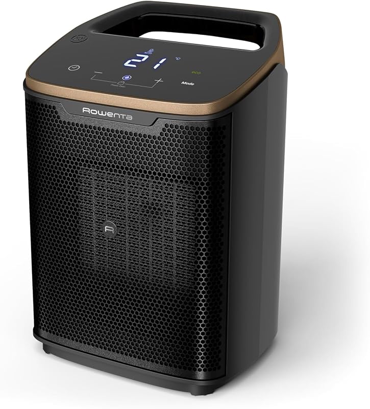 Conforto Intenso +, Aquecedor, Tecnologia cerâmica potente, 2000 W, Ecrã Digital, Muito silencioso 29 dB(A), Modo Eco, 4 definições de potência e modos de uso, SO9361F0 — foto 1 de 6