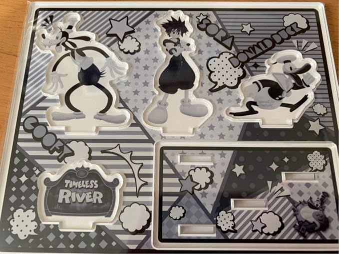 Amazon Co Jp キングダムハーツ Amazon アクリルスタンド ソラ ドナルド グーフィー タイムレスリバー ホビー 通販