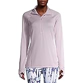 Women's Active Textured 1/4 Zip Pullover (Purple, S 4-6)