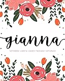 Gianna: Notebook | Libreta | Cahier | Taccuino
