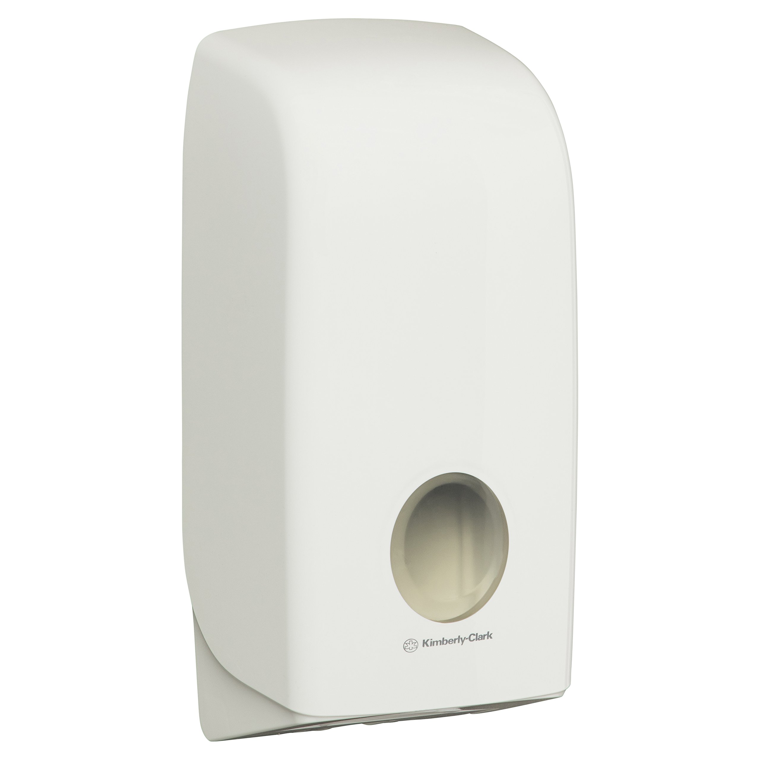 Aquarius Folded Toilet Tissue Dispenser 6946 - 1 x White Single Sheet Toilet Paper Dispenser