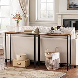 HOOBRO Narrow Console Table, 29.5" Entryway Small
