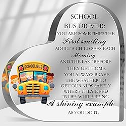School Bus Driver Gifts, Thank You Gifts Acrylic