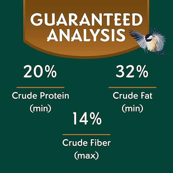 MORNING SONG SUNFLOWER HEARTS & CHIPS WILD BIRD FOOD, NO MESS SUNFLOWER SEEDS FOR BIRDS, 5.5-POUND BAG