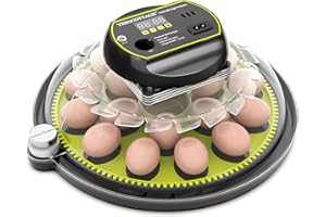 Egg Incubator - Incubators for Hatching Eggs - 18 Incubator for Chicken Eggs with Automatic Egg Turning, Egg Candler and Thermometer - TRIOCOTTAGE