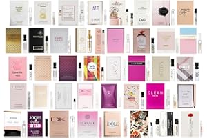 Lomitin Designer Perfume Sampler Set Lot x 12 Sample Vials - High End Fragrance Samples for Women, (Pack of 12)