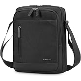 BAIGIO Small Messenger Bag for Men Shoulder Bag Crossbody Man Purse for Men Mini Ipad Bag Satchel Sling Bag Casual Business