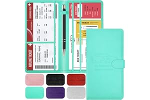 HIIXHC Car Registration and Insurance Card Holder with Magnetic Closure, Leather Vehicle Glove Box Automobile Documents Paperwork Wallet Case Organizer for ID, Driver's License, Key Contact Information Cards
