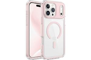 GUO SECOND for iPhone 17 Pro Max Case Magnetic Phone Case Cover,Compatible with Magsafe,Military Grade Protection,Clear,Full 