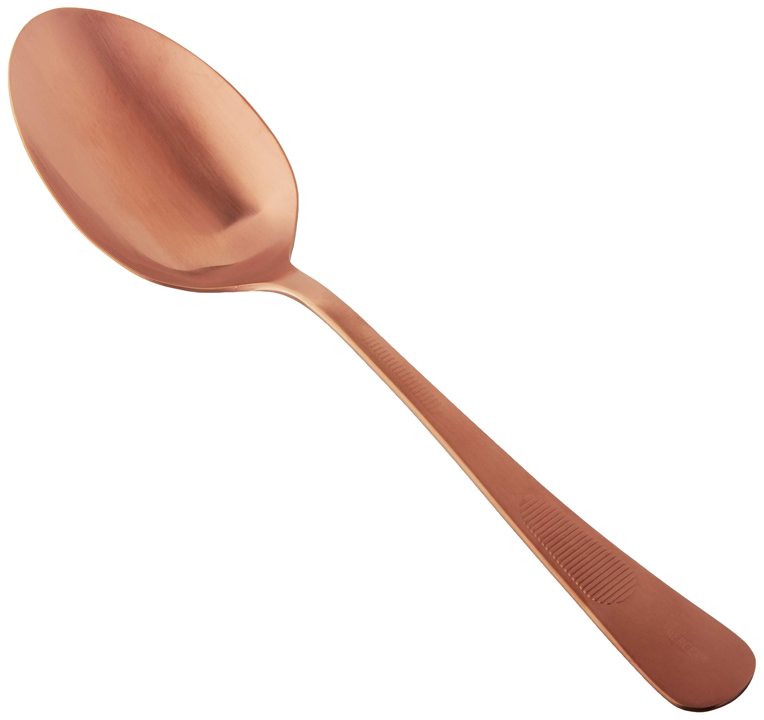 Mercer Culinary Plating Spoon Solid Bowl, Stainless Steel, Rose Gold, 21.8 x 5.4 x 3.2 cm