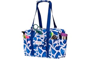 SHYLERO Nurse Bag Has 21 Pockets. Medical Bag is Big and Waterproof. Used as Utility Tote, Diaper Bag, Daily Work Bag