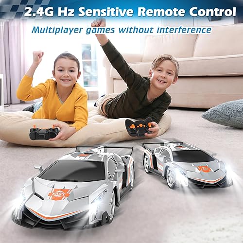 Growsland Remote Control Car RC Cars Xmas Gifts Toys for Kids 1/18 Electric  Sport Racing Hobby Rc Crawler Toy