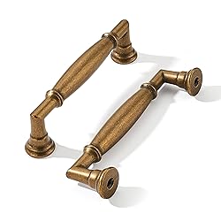khtumeware 10 Pack 4 Inch(102mm) Antique Brass