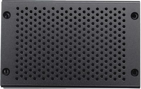 ACAMPTAR Caja de ProteccióN de Carcasa MetáLica Caja de Carcasa de AleacióN de Aluminio para Raspberry Pi 4 (Negro)