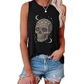 TOTWOW Womens Tank Tops Summer Loose Fit Casual Tank Tops Crewneck Sleeveless Tops 2026