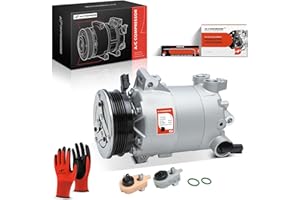 A-Premium Air Conditioner AC Compressor with Clutch Compatible with Ford Escape 2013-2016, Lincoln MKC 2015-2016, 2.0L 2.3L