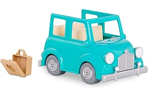 LI'L WOODZEEZ Li’l Woodzeez – Breezy Buggy Toy Car – Vehicle for Family Set – Dollhouse Accessories – Pretend Play with Doll Figures for Kids Age 3+