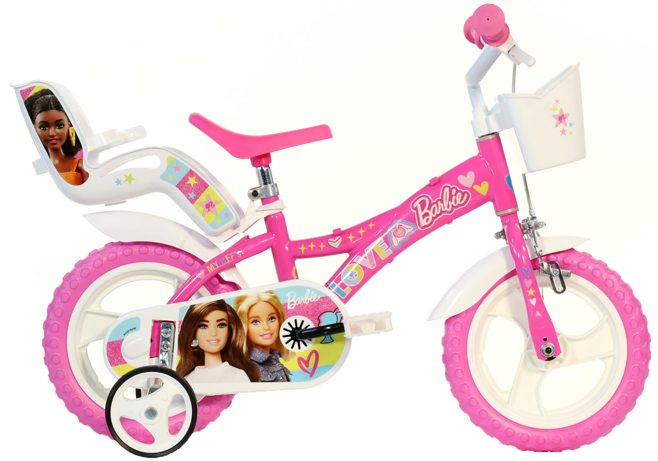 Dino Bikes 126 RL2-BA 12-Inch Barbie Bicycle