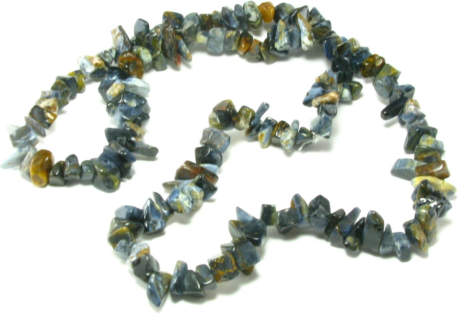 Pietersite Necklace Beads From Namibia - 24"