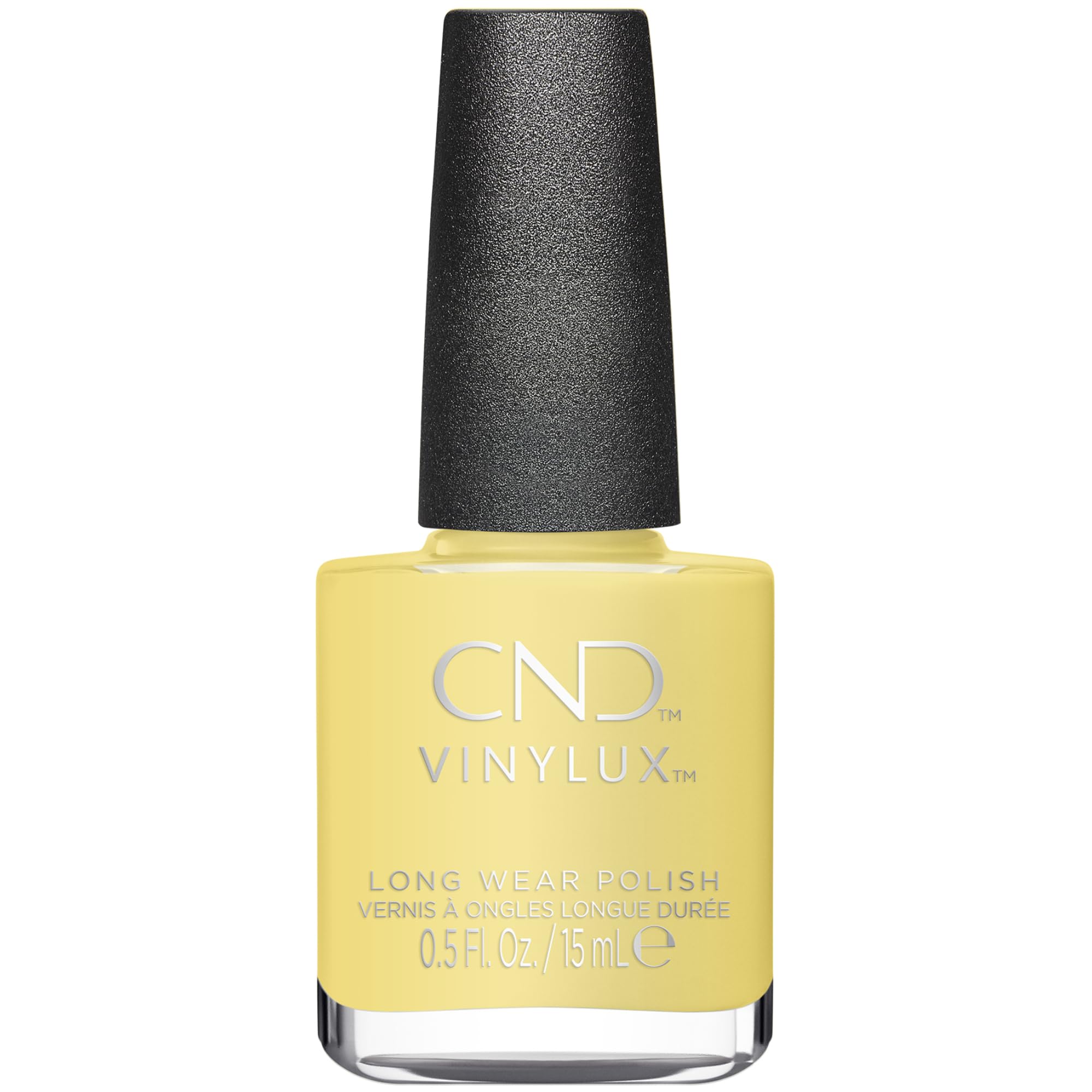 CND Vinylux Long Wear Nail Polish (No Lamp Required), 15 ml, Yellow, Jellied