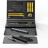 Fanttik Precision Electric Screwdriver Kit E1 NEX Workstation | 64 Magnetic Bits, 12 Types Fix Tools, 0.05/0.2 N.m, Magnetic Storage, Repair Tool for Phone Laptop Watch Electronics