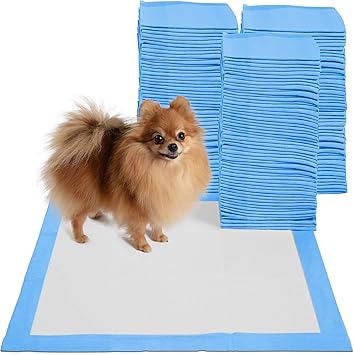 Emily Pets Puppy Pads Regular Set (100 Count, 33 x 45 cm, Blue)