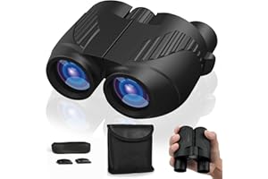 UMEIJA 20x25 Binoculars for Adults High Powered Kids Compact Waterproof Binoculars Small Eyepiece Easy Focus Powerful Binocular for Bird Watching Cruise Ship Hunting Travel Hiking Sightseeing Concert