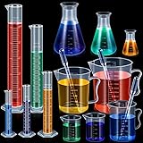 Xuhal 5Pcs Graduated Cylinder