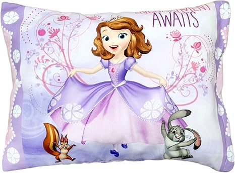 Amazon Co Jp 丸眞 ジュニア枕 ディズニー ちいさなプリンセス ソフィア 28 39cm ソフィアドレス 中身も洗える ホーム キッチン