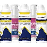 3pcs Chill Erase Bump Renewal Spray, Advanced Salicylic Acid Body Spray 2% & 2pcs Estrogen Cream for Hormone Balance, Natural Bioidentical Estrogen Cream for Women Menopause Relief (5 Bottle)