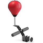 GLACIAL Doorway Sit Up Bar with Punching Bag, Ab &amp; Upper Body Workout | Doorway mount | Sit-ups, crunches and core work | Built-in punching bag for MMA and boxing training | Adults