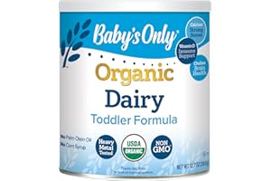 Baby's Only Organic Dairy Toddler Formula, 12.7 Oz (Pack of 1) | | USDA Organic | Clean Label Project Verified | Brain & Eye Health | Baby Formula Powder