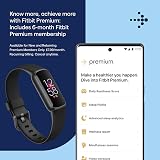 Fitbit Luxe Activity Tracker Black Graphite Stainless Steel Up to 5 Days view 2